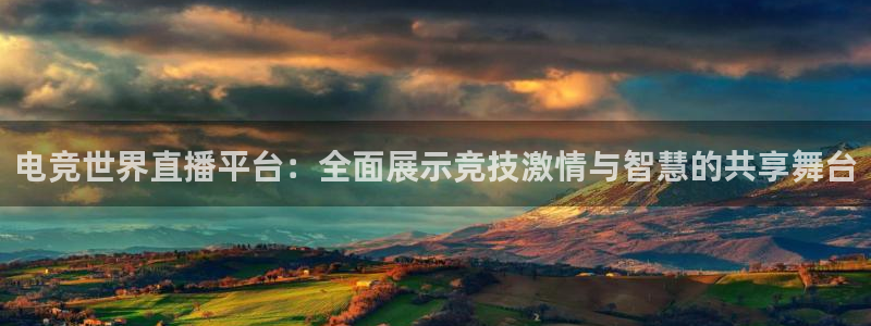 蜂鸟电竞怎么注册：电竞世界直播平台：全面展示竞技激情与智慧的共享舞台
